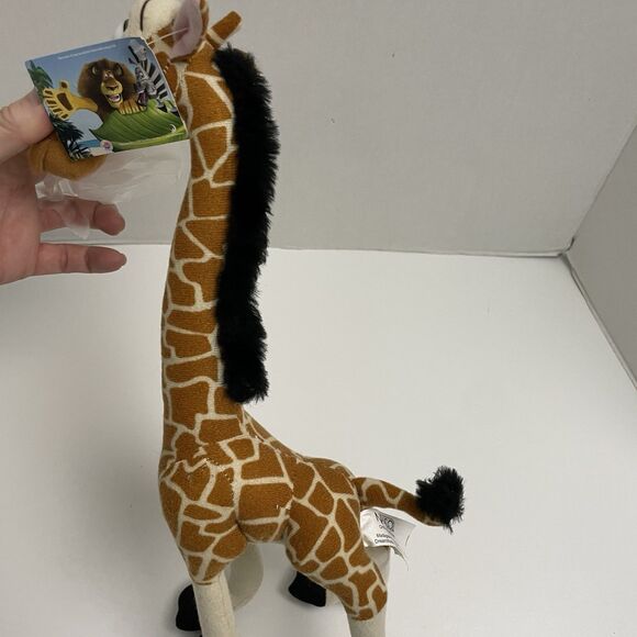 Vintage Nanco Dreamworks Madagascar Melman Giraffe Plush Stuffed Animal 2004 - Picture 9 of 9